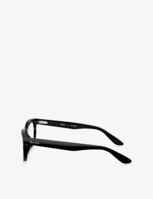 RAY-BAN RX5489 Balorette Rectangle-Frame Acetate Optical Glasses detail 3
