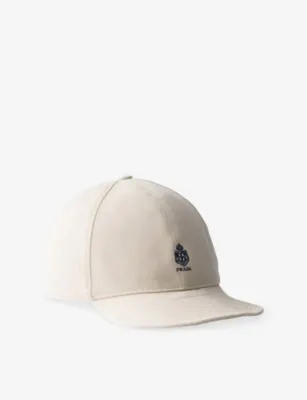 PRADA Old Gabardine Cotton Baseball Cap - NEUTRAL - XXXXL detail 3