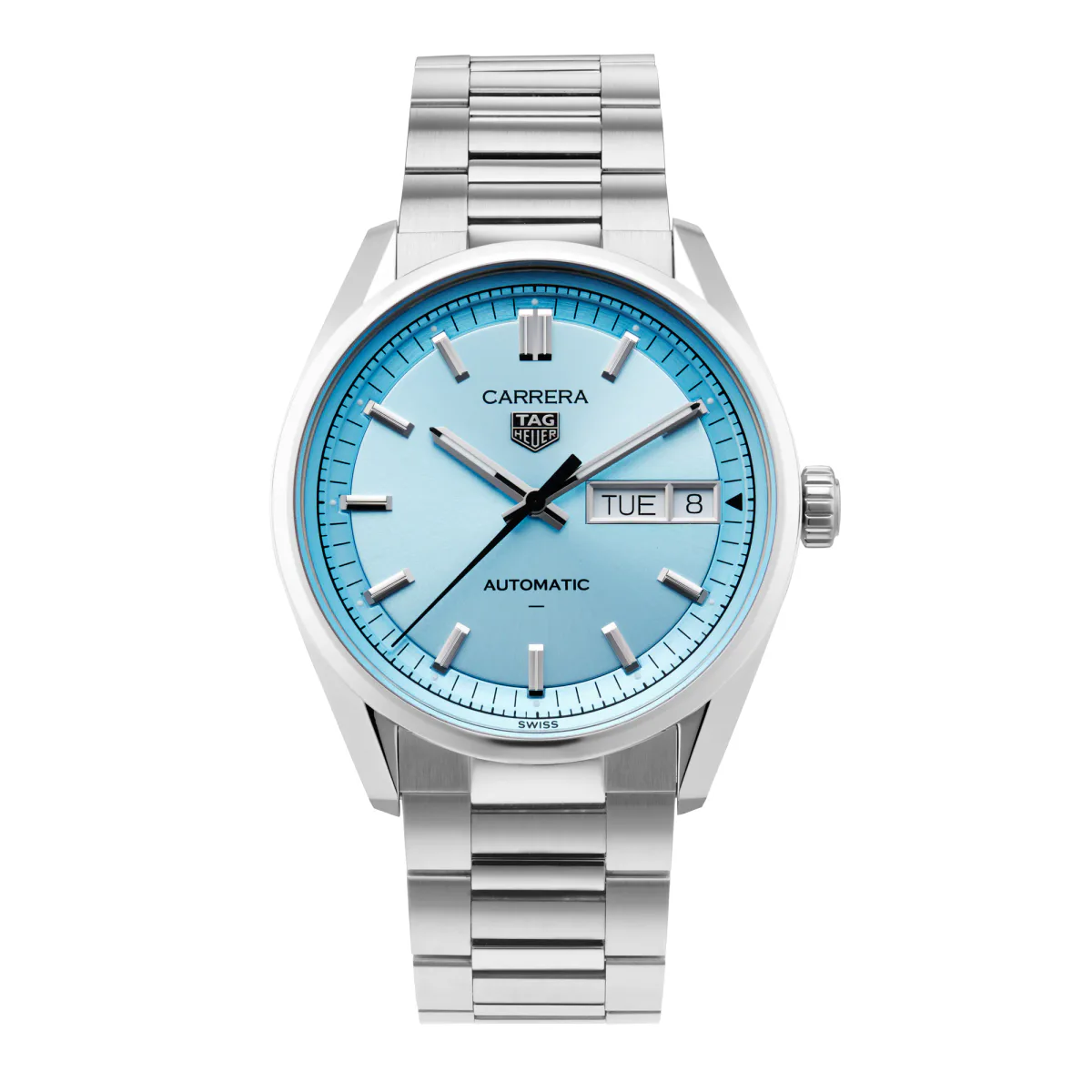 TAG Heuer Carrera 41mm Ice Blue Dial Mens Limited Edition Watch Exclusive to The For Him Group