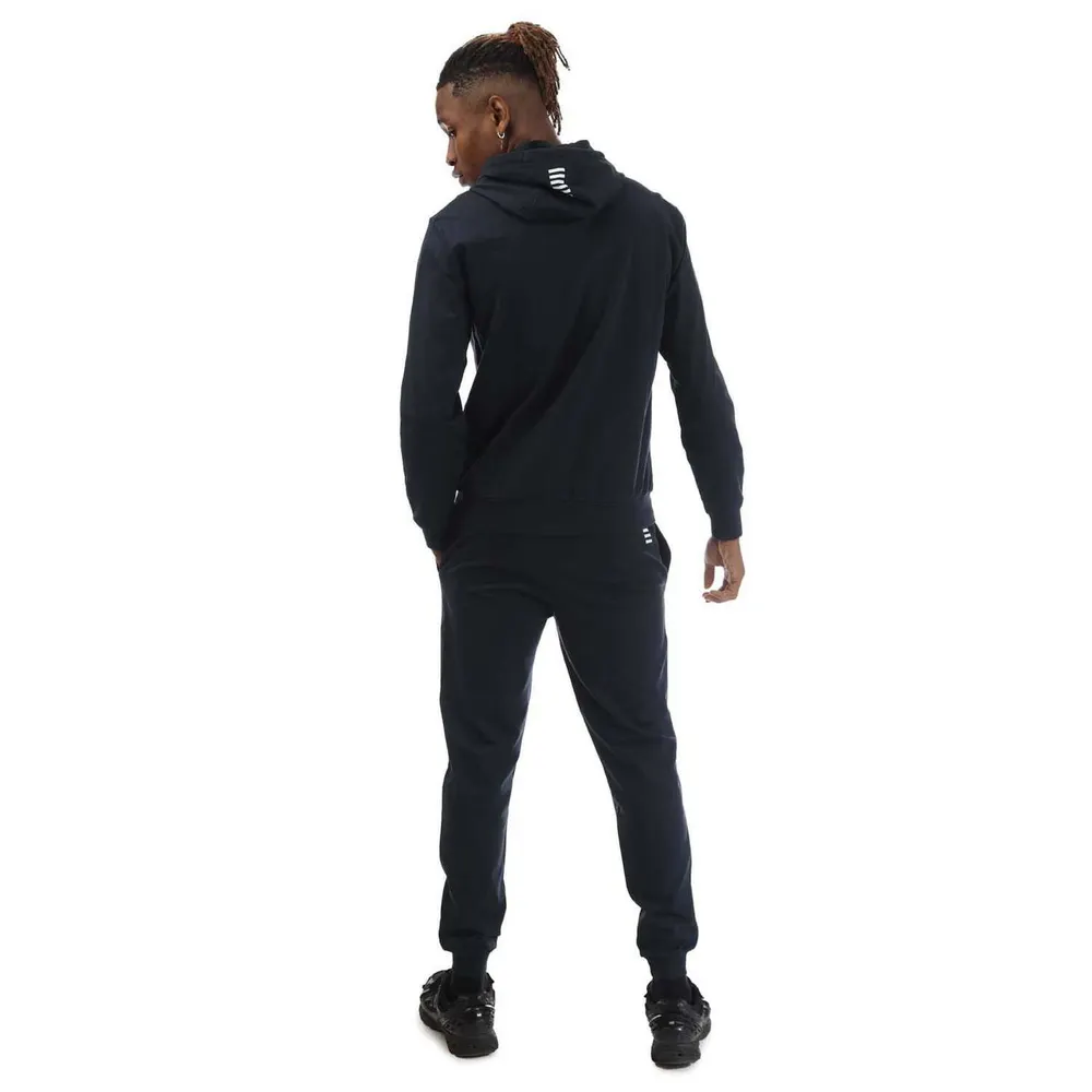 EA7 Core Identity Cotton Tracksuit detail 3
