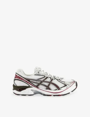 ASICS GT-2160 Mesh Trainers - 10 in WHITE OXBLOOD – Mens | Trainers | Lace up trainers