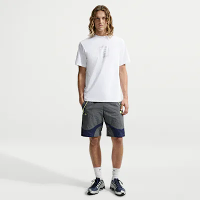 Nike Sportswear Men's Woven Shorts - Iron Grey/Midnight Navy/Light Lemon Twist