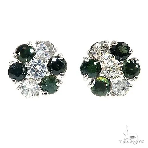PIA - For Him GEMSTONES Nigeria Sapphire Flower Earrings 67138 in Rose – Earrings