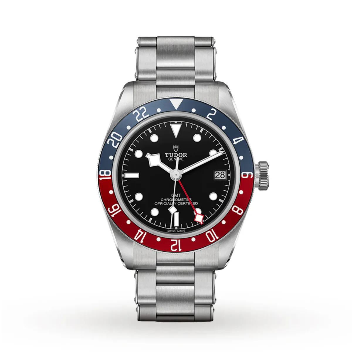 Tudor Black Bay GMT 41mm Steel Case Rivet Steel Bracelet