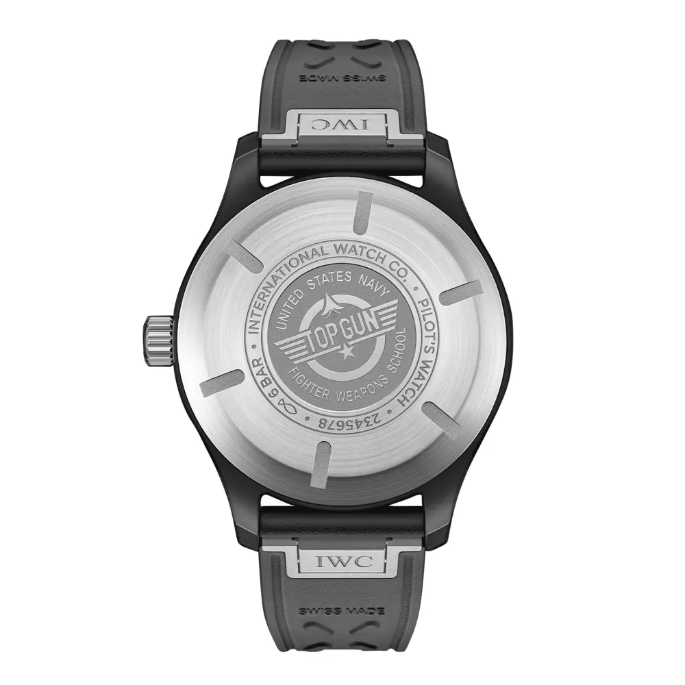 IWC Pilot's Automatic 41mm Mens Watch Black detail 2