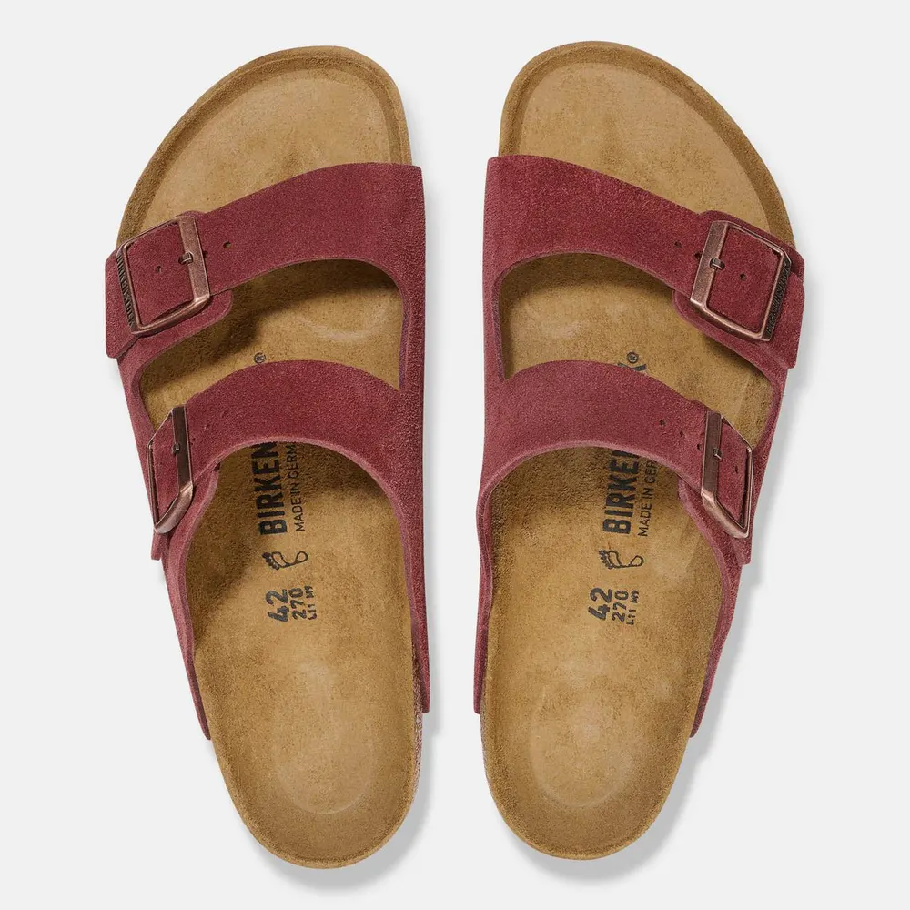 Birkenstock Bstk Arizona Sandals Sn64 in Red, additional product view 3