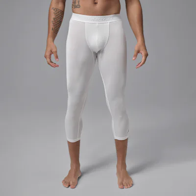 Jordan Sport Essentials Men's Dri-FIT 3/4-Length Tights - White in White – Nike men's and unisex