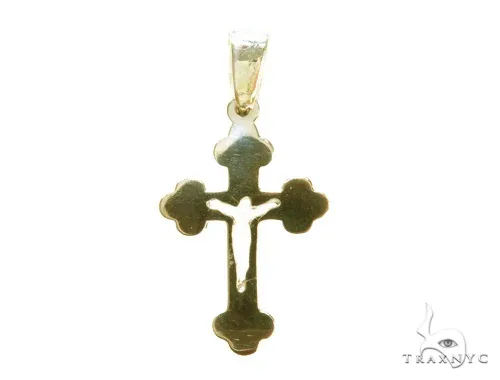 RINA - For Him FACTORY Holy Gold Cross Crucifix 43352 in Rose Gold – Pendant