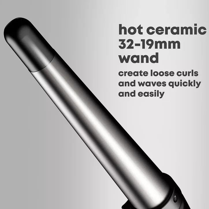 Revamp Big Curling Wand - Black, additional product view 2