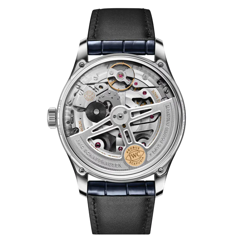 IWC Portugieser Automatic 42 Silver detail 2