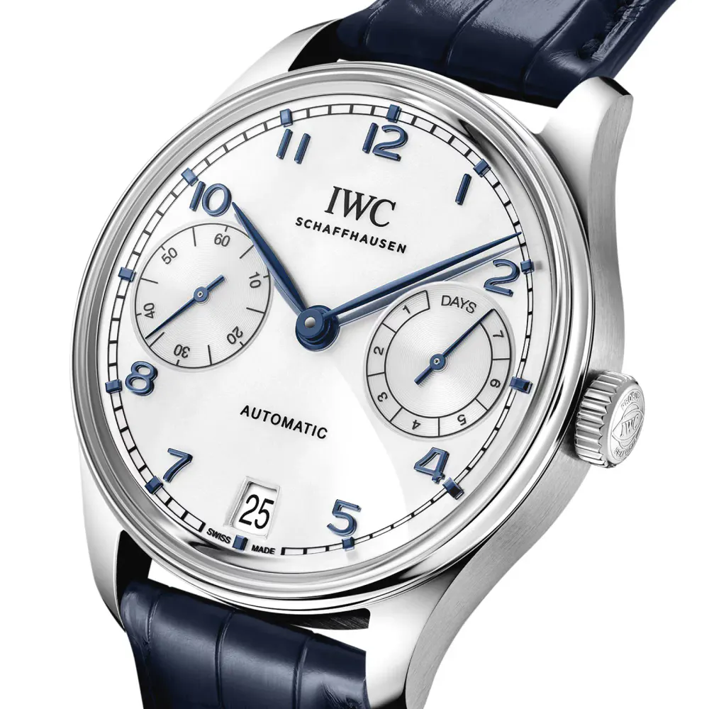 IWC Portugieser Automatic 42 Silver detail 3