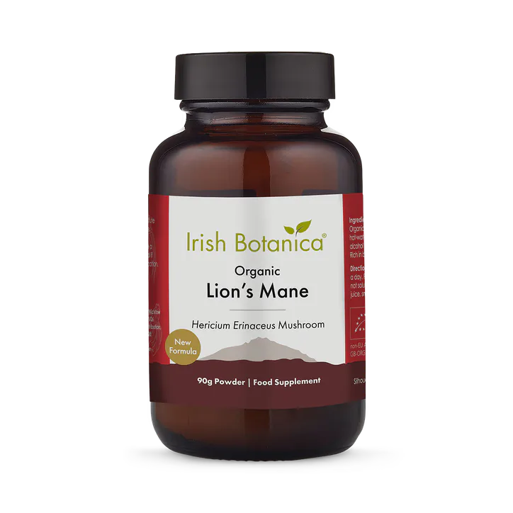 Irish Botanica Organic Lion's Mane Mushroom 90g Powder