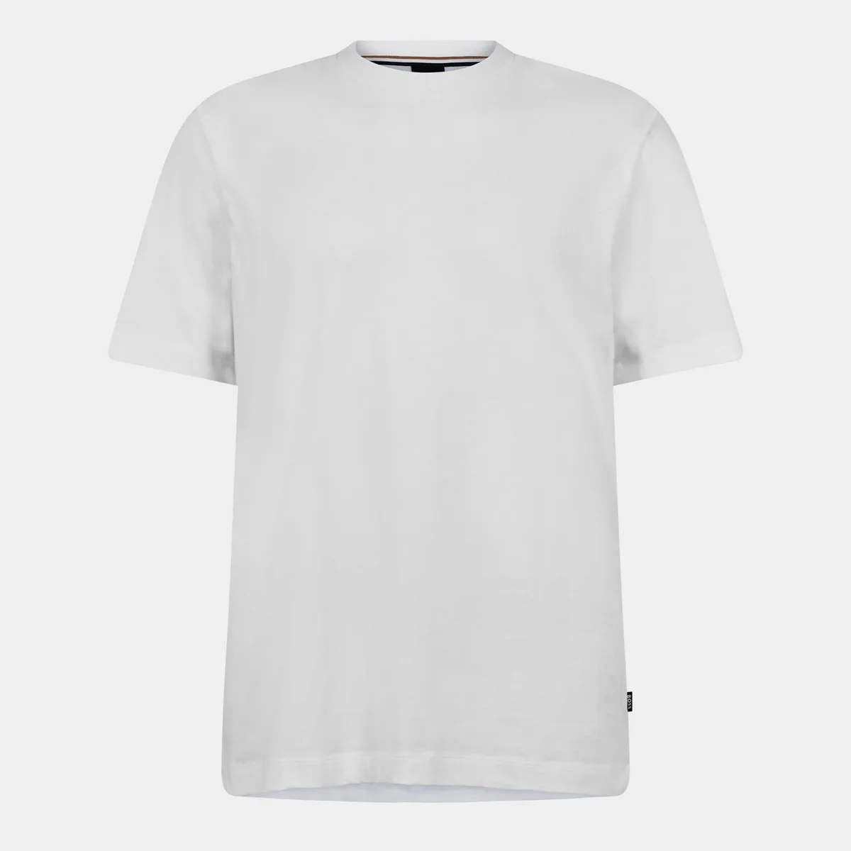 Boss Men's HTaut 81 Black Cotton T-Shirt