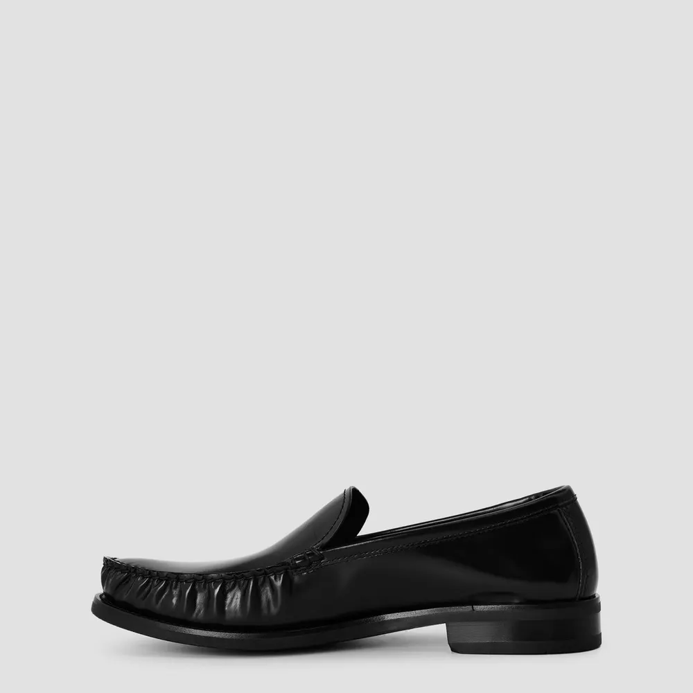 Prada Mens Foil Loafers detail 2
