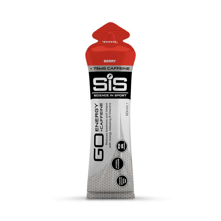 SCIENCE IN SPORTS SiS GO Energy + Caffeine Gel Berry 60ml