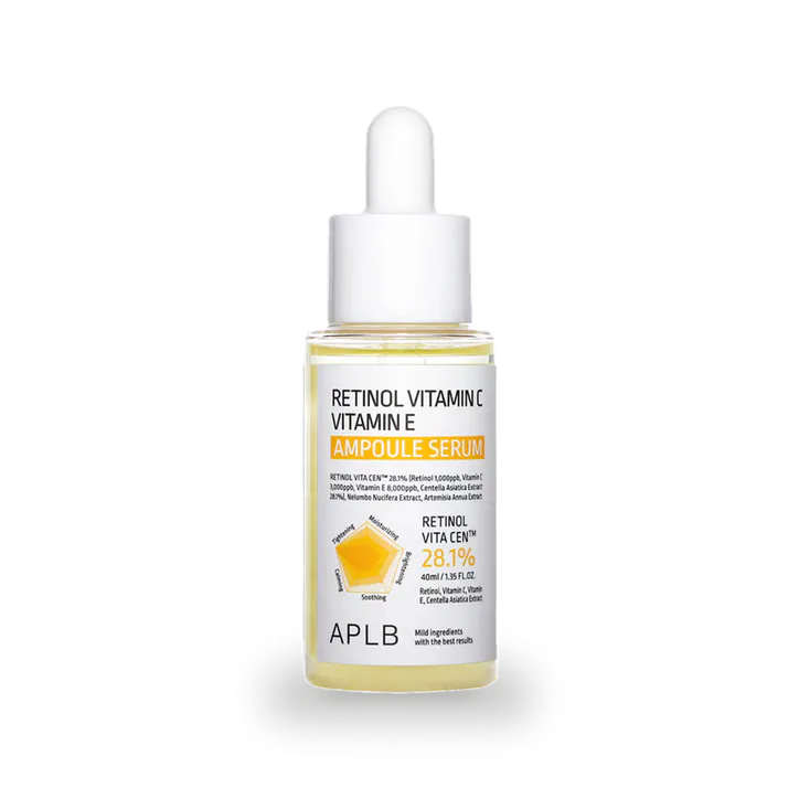 APLB Retinol Vitamin C Vitamin E Ampoule Serum 40ml