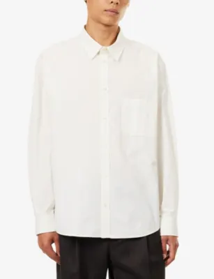 THE ROW Perlo Cotton Shirt detail 3