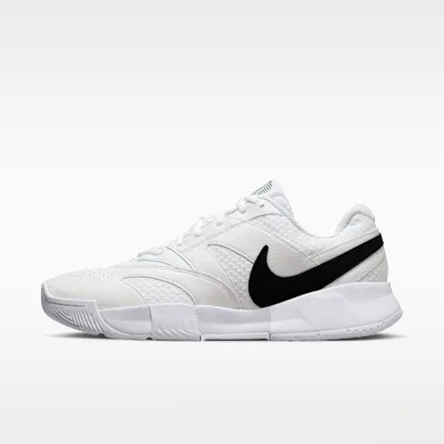 Nike NikeCourt Lite 4 Men's Tennis Shoes - White/Summit White/Black