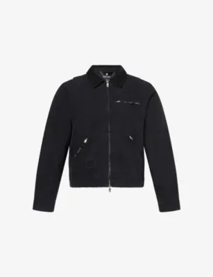 REPRESENT Corduroy-Collar Distressed Cotton Work Jacket