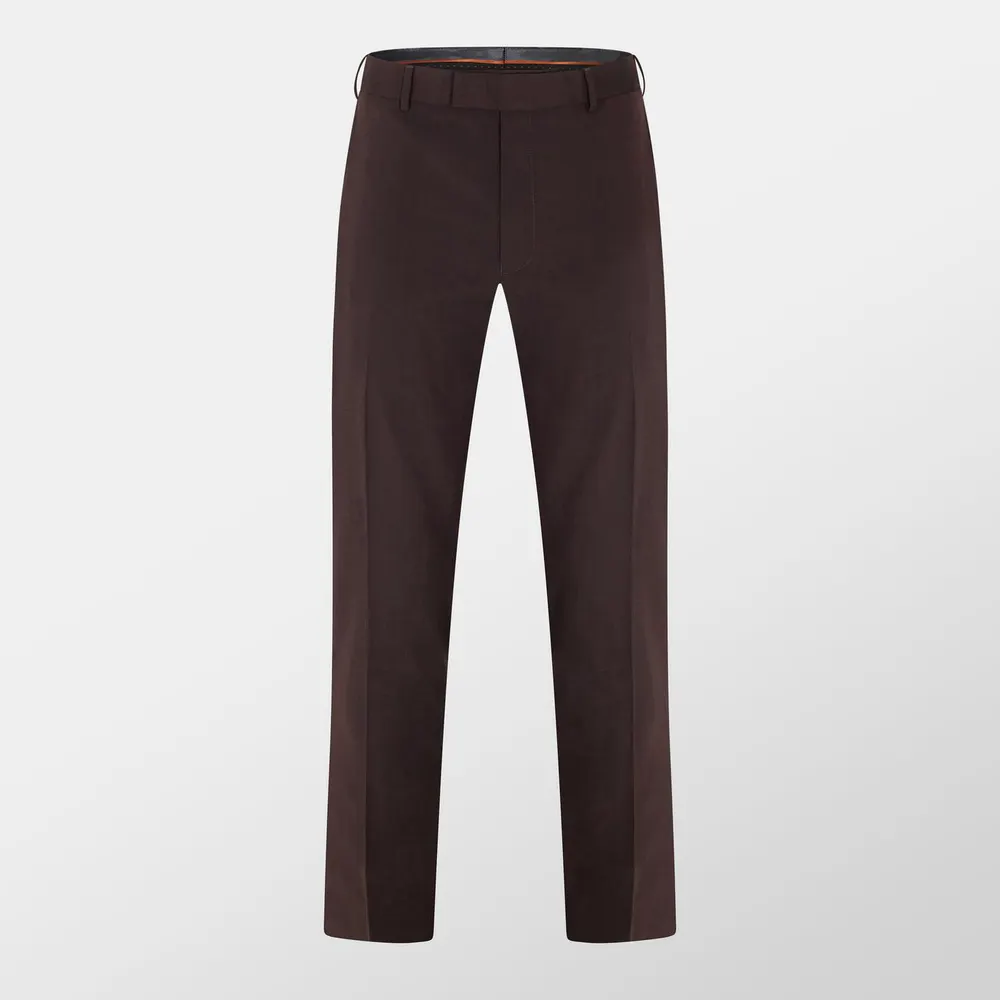 Ted Baker Men's Burgundy Suit Trousers
