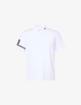 J.LINDEBERG Heath Woven Polo Shirt