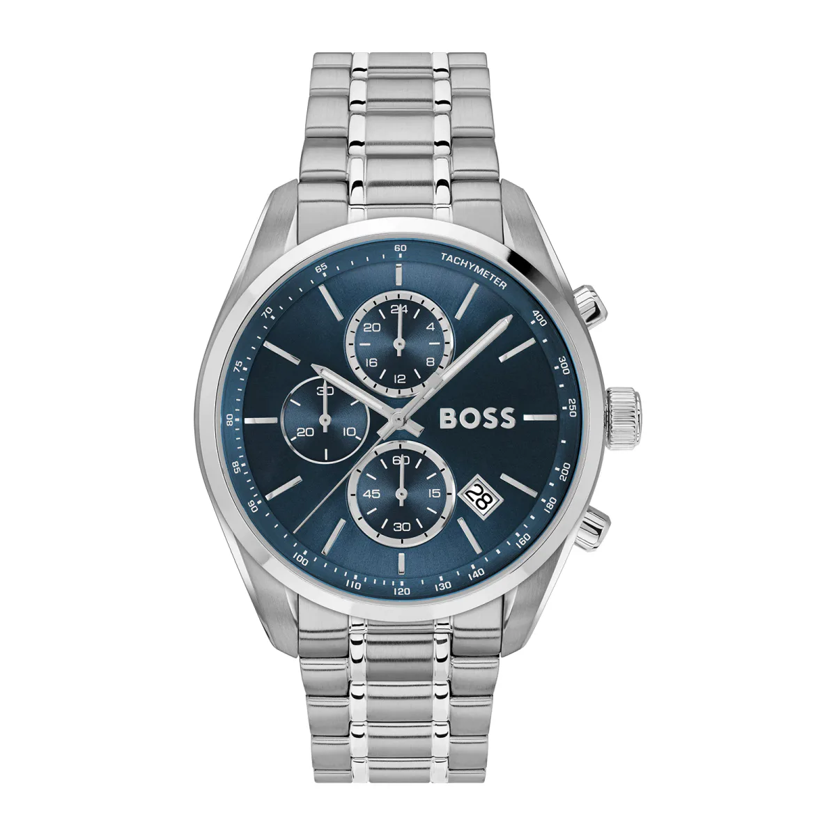 BOSS Grand Prix Mens Watch 44.5mm Blue