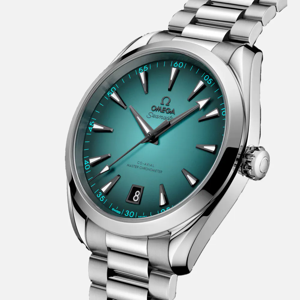 Omega Seamaster Aqua Terra 150M 41mm Mens Watch Turquoise in Turquoise, additional product view 2