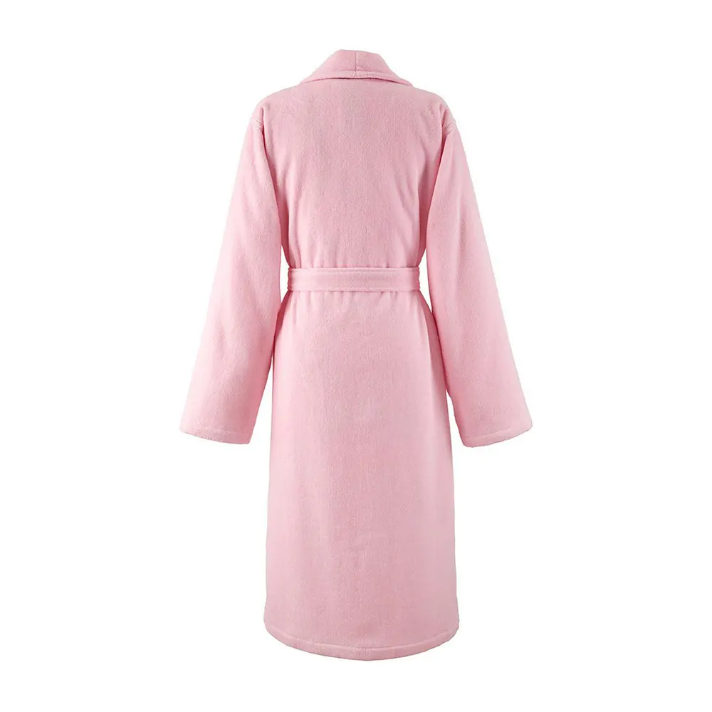 Ralph Lauren Home Denim Bear Bathrobe in Pink, additional product view 2