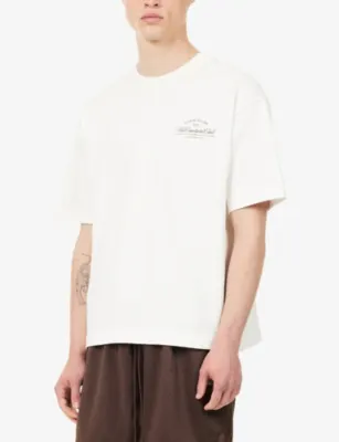 THE COUTURE CLUB Club De Soci Graphic-Print Cotton T-Shirt detail 3