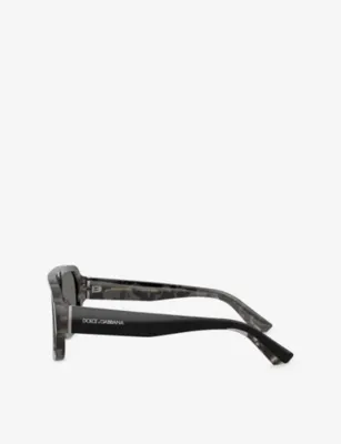 DOLCE & GABBANA DG4516 Square-Frame Acetate Sunglasses detail 3