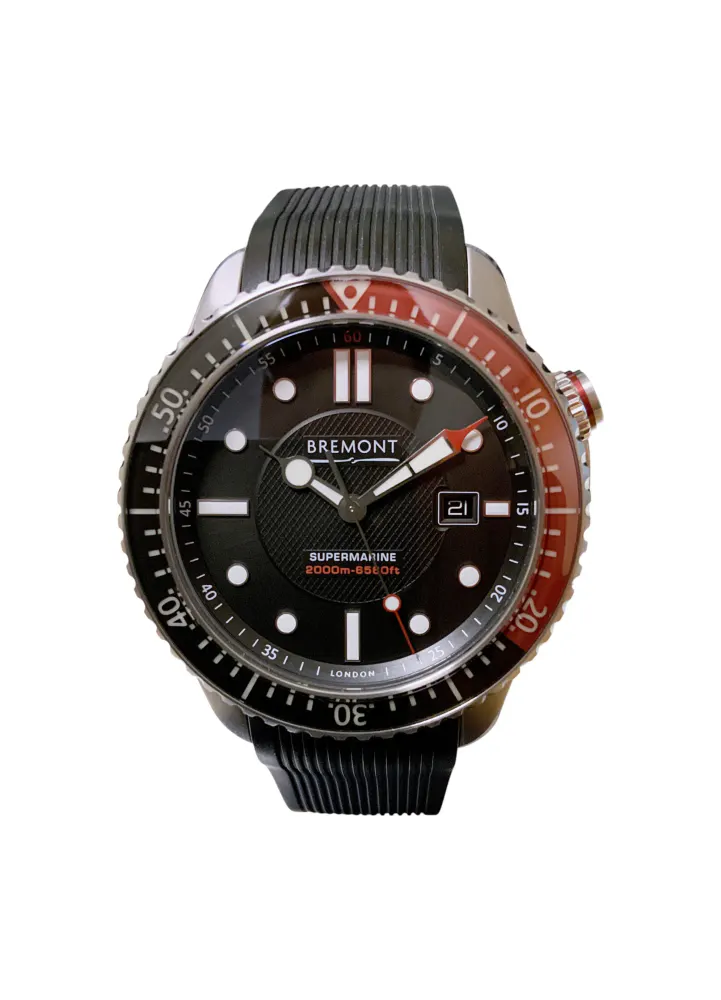 Bremont Supermarine S2000 RED — 2023 — Excellent in Black – Pre-owned watches