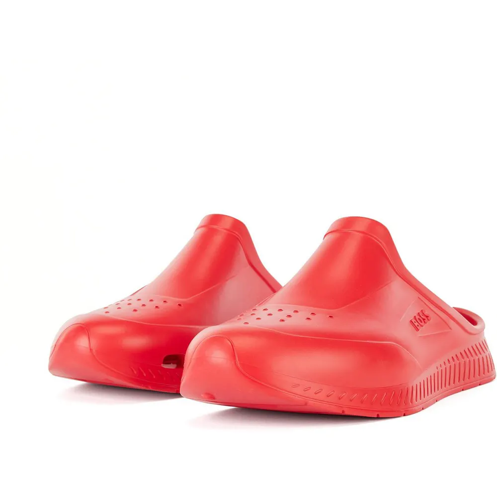 Boss Men's Titanium-R Rubber Water-Friendly Pool Sliders detail 2