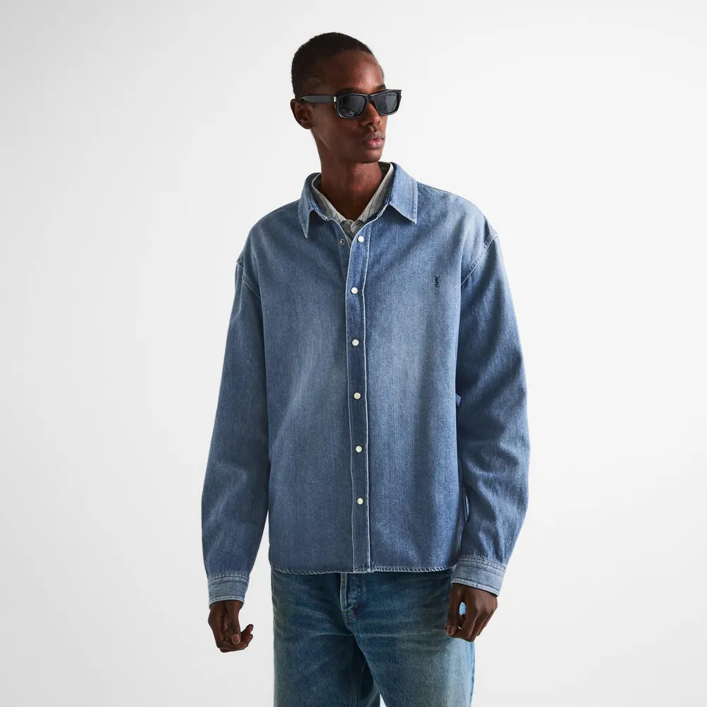 Saint Laurent Men's Overshirt detail 3