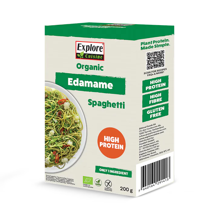Explore Asian Organic Gluten Free Edamame Spaghetti 200g