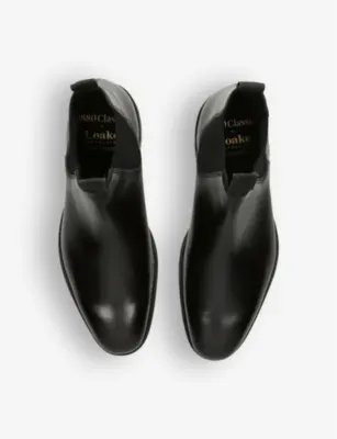 LOAKE Emsworth leather Chelsea boots - EUR 44 / 10 UK MEN in BLACK, additional product view 2