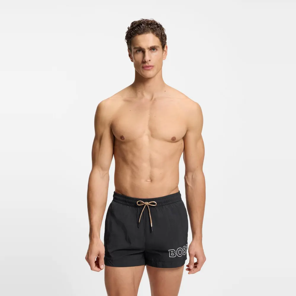 Boss Men's Mooneye Swim Shorts detail 2