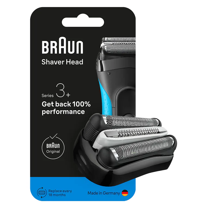 BRAUN Series 3+ Electric Shaver ORIGINAL Replacement Head, 32B detail 3