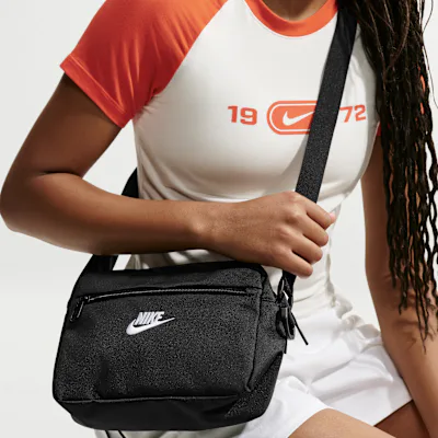 Nike Heritage Cross-Body Bag 2.0 (4L) - Black/Black/White