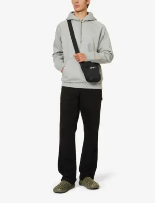 CARHARTT WIP Chase brand-embroidered cotton-blend hoody detail 2