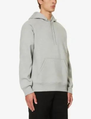 CARHARTT WIP Chase brand-embroidered cotton-blend hoody detail 3