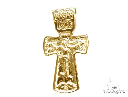 RINA - For Him FACTORY Holy Gold Cross Crucifix 43350 in Rose Gold – Pendant