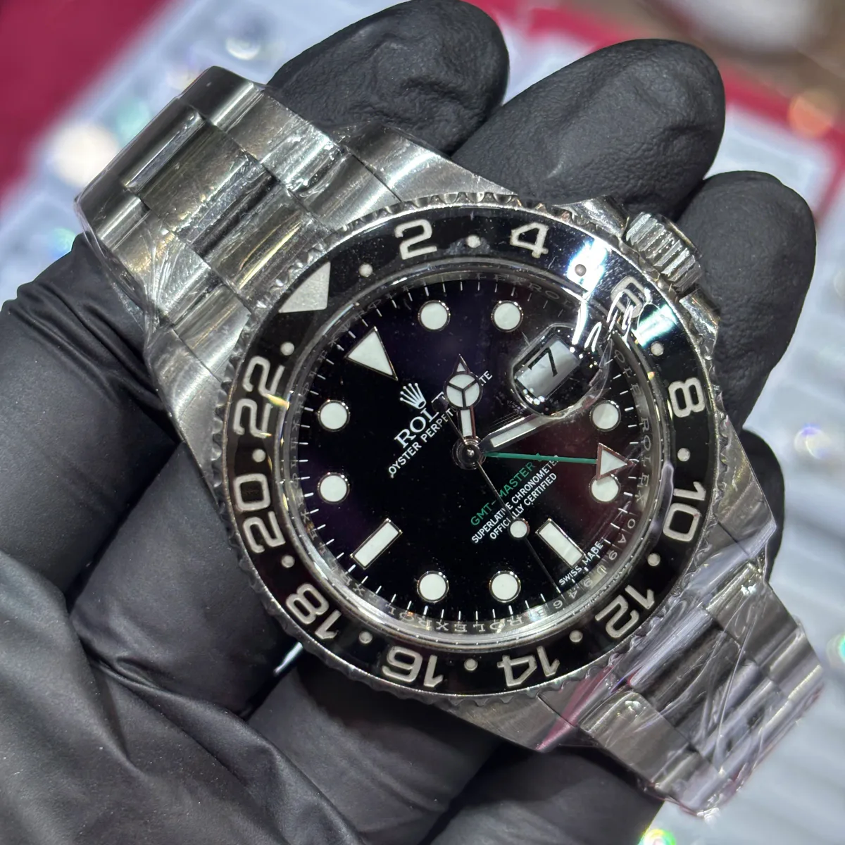 ANKUR - For Him WATCHES 2017 Rolex GMT-Master II 40mm | Oystersteel | Black Dial – Watch