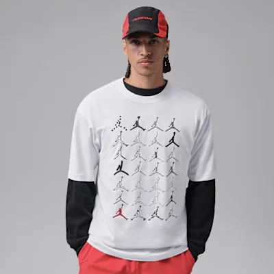 Jordan Brooklyn Men's Crew T-Shirt - White
