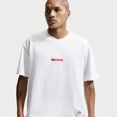 Nike Sportswear Men's T-Shirt - White/University Red/Navy in White/University Red/Navy – Nike men's and unisex