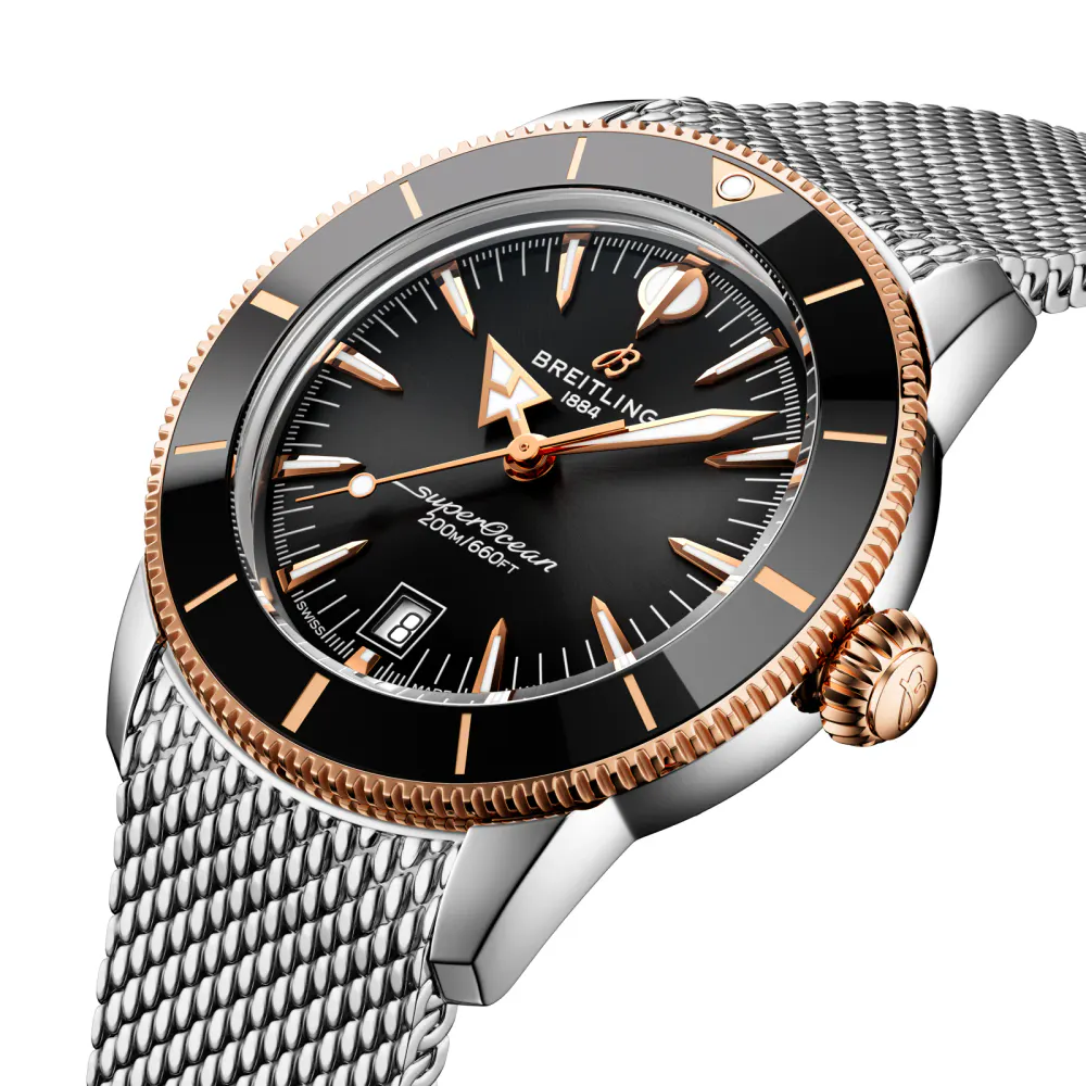 Breitling Superocean Heritage B31 Automatic 42mm Mens Watch Black in Black, additional product view 3
