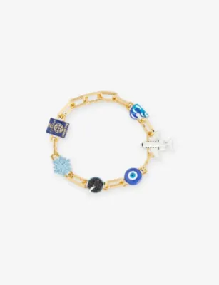 POUBEL Globetrotter Set Gold Vermeil Bracelet