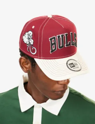 NEW ERA 9FORTY A-FRAME City Icon Chicago Bulls Cotton Cap detail 2