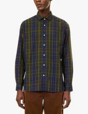 BARBOUR Kenton Checked Cotton Shirt detail 3