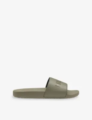 HUGO Branded Woven Sliders - EUR 43 / 9 UK MEN
