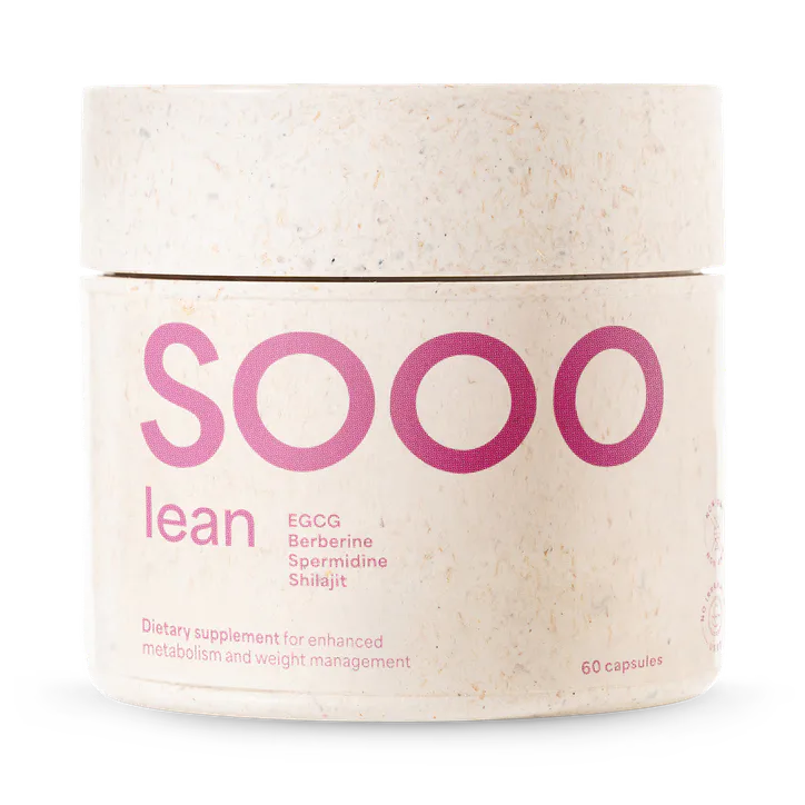 Sooo.me SOOO lean: Berberine, Spermidine, Shilajit, EGCG 60 Capsules – Weight Management > Berberine